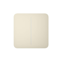 Кнопка Button (ivory/слонова кістка) для LightSwitch SoloButton (2-gang) Ajax
