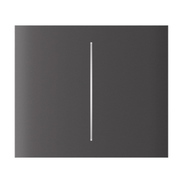 Кнопка Ajax CenterButton (2-gang) vertical grey/сіра для Ajax LightSwitch vertical