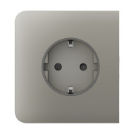 Фронтальна панель Ajax SideCover (basic) [type F] olive/оливкова для розетки Outlet (type F)