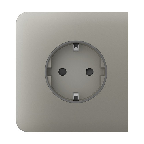 Фронтальна панель Ajax SideCover (basic)  olive/оливкова для розетки Outlet (type F)