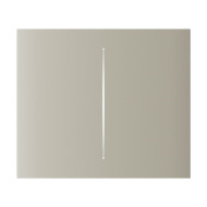 Кнопка Ajax CenterButton (2-gang) vertical ivory/слонова кістка для Ajax LightSwitch vertical