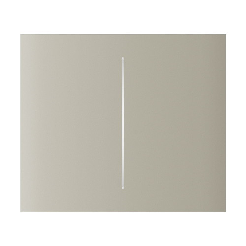 Кнопка Ajax CenterButton (2-gang) vertical ivory/слонова кістка для Ajax LightSwitch vertical