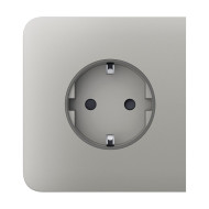 Фронтальна панель Ajax SideCover (basic) [type F] oyster/устрична для розетки Outlet (type F)