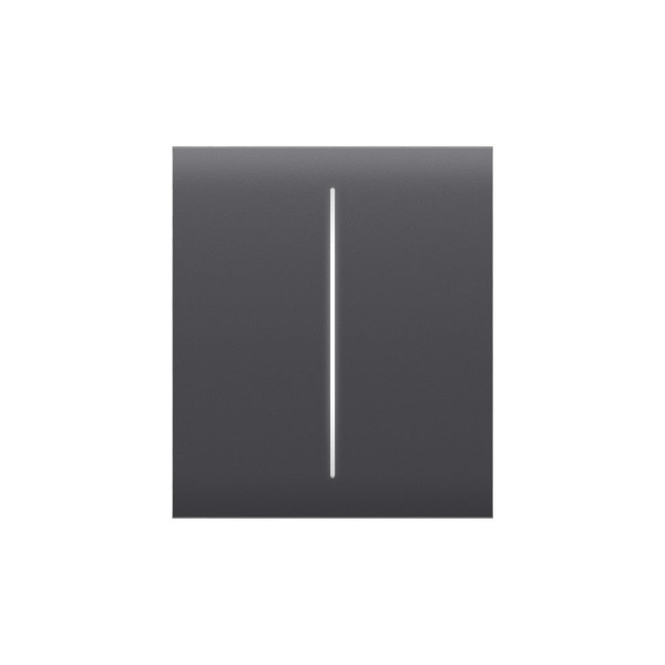Кнопка Button (graphite/графіт) для LightSwitch CenterButton (2-gang) Ajax