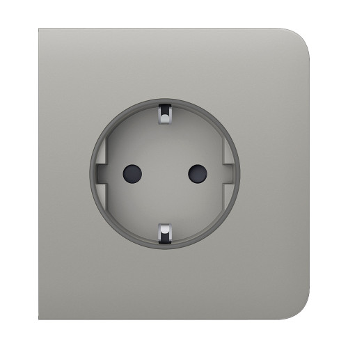 Фронтальна панель Ajax SideCover (basic)  oyster/устрична для розетки Outlet (type F)