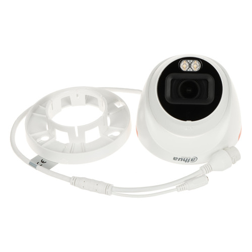 4МП комплект IP-відеонагляду DAHUA з 6 купольних камер DH-IPC-HDW2449T-S-PRO WizColor 2K