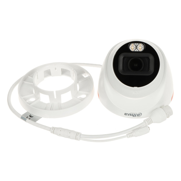 4МП комплект IP-відеонагляду DAHUA з 5 купольних камер DH-IPC-HDW2449T-S-PRO WizColor 2K