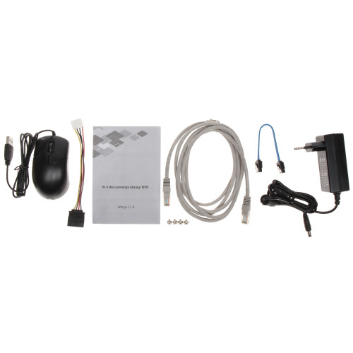 4МП комплект IP-відеонагляду DAHUA з 6 купольних камер DH-IPC-HDW2449T-S-PRO WizColor 2K