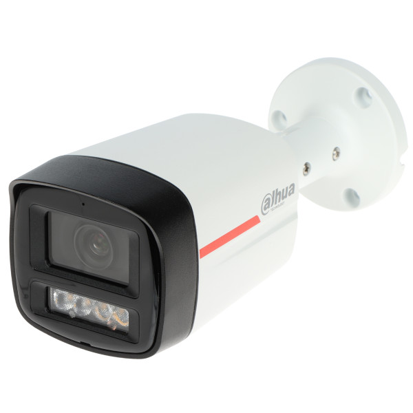 4МП комплект IP-відеонагляду DAHUA з 2 вуличних камер DH-IPC-HFW2449TL-S-PRO WizColor 2K