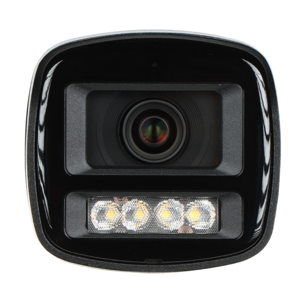 4МП комплект IP-відеонагляду DAHUA з 2 вуличних камер DH-IPC-HFW2449TL-S-PRO WizColor 2K
