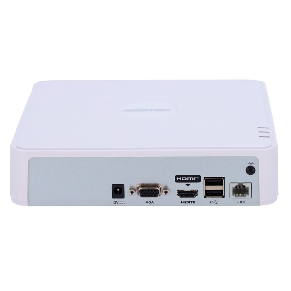 Комплект 4Mpx IP-відеоспостереження Hikvision з 2 камерами DS-2CD1043G2-LIUF Smart Hybrid Light AcuSense