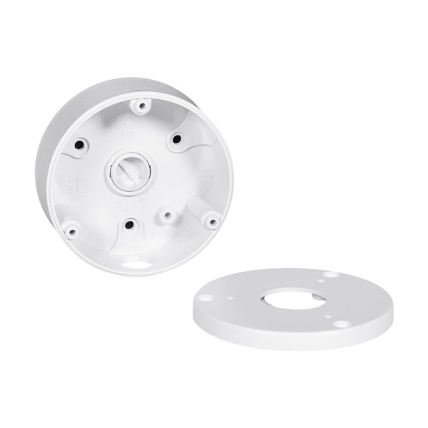 Комплект 4Mpx IP-відеоспостереження Hikvision з 2 камерами DS-2CD1043G2-LIUF Smart Hybrid Light AcuSense