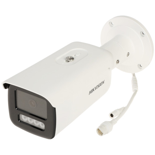 Комплект 4Mpx IP-відеонагляду Hikvision з 5 камерами DS-2CD2T43G2-4LI Smart Hybrid Light AcuSense