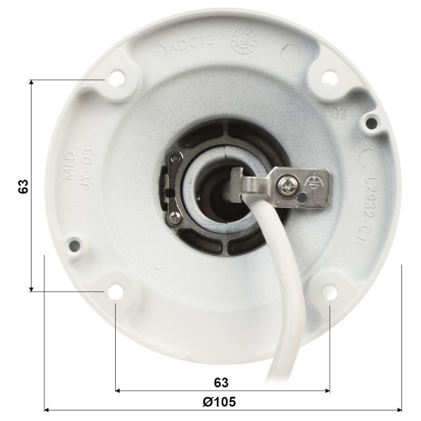 Комплект 4Mpx IP-відеонагляду Hikvision з 4 камерами DS-2CD2T43G2-4LI Smart Hybrid Light AcuSense