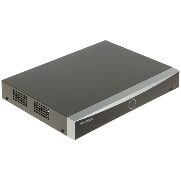 Комплект 4Mpx IP-відеонагляду Hikvision з 8 камерами DS-2CD2T43G2-4LI Smart Hybrid Light AcuSense