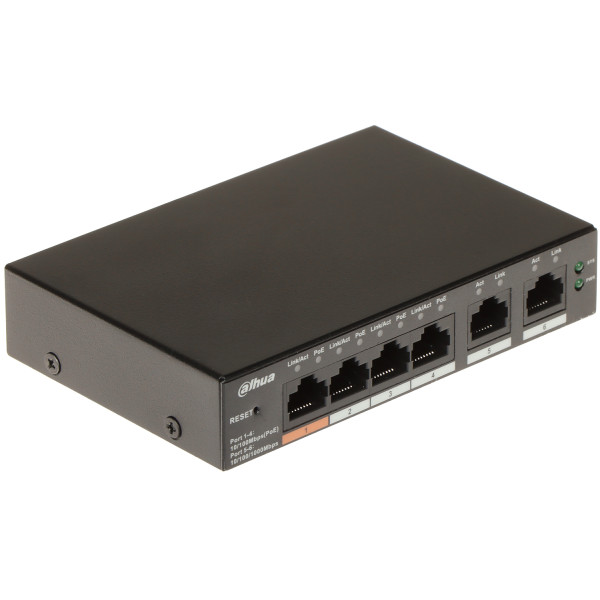 Комплект 4Mpx IP-відеонагляду Hikvision з 4 камерами DS-2CD2T43G2-4LI Smart Hybrid Light AcuSense