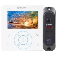 Комплект відеодомофона BCOM BD-480 White Kit