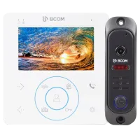 Комплект відеодомофона BCOM BD-480 White Kit