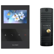 Комплект відеодомофону Slinex SQ-04(Black)+ML-16НD(Black)