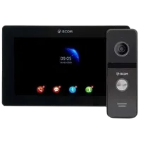 Комплект відеодомофона BCOM BD-770FHD Black Kit