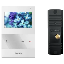 Комплект відеодомофону Slinex SQ-04(White)+ML-16НD(Black)