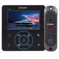 Комплект відеодомофона BCOM BD-480M Black Kit