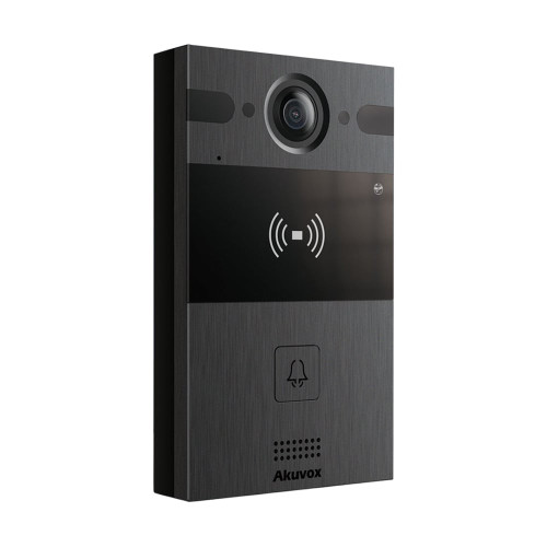 Комплект IP-відеодомофона Akuvox: домофон з WiFi 8" S563W + відеопанель 4Mp R25A (R25A + S563W)