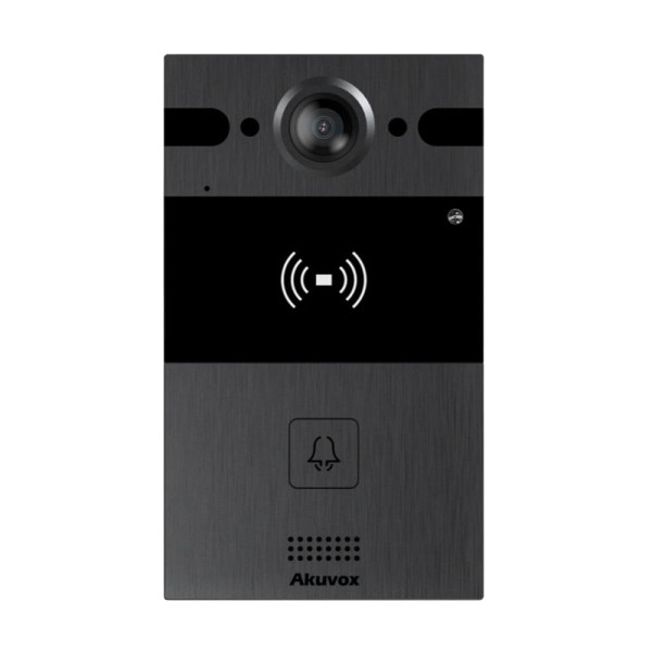 Комплект IP-відеодомофона Akuvox: домофон з WiFi 8" S563W + відеопанель 4Mp R25A (R25A + S563W)