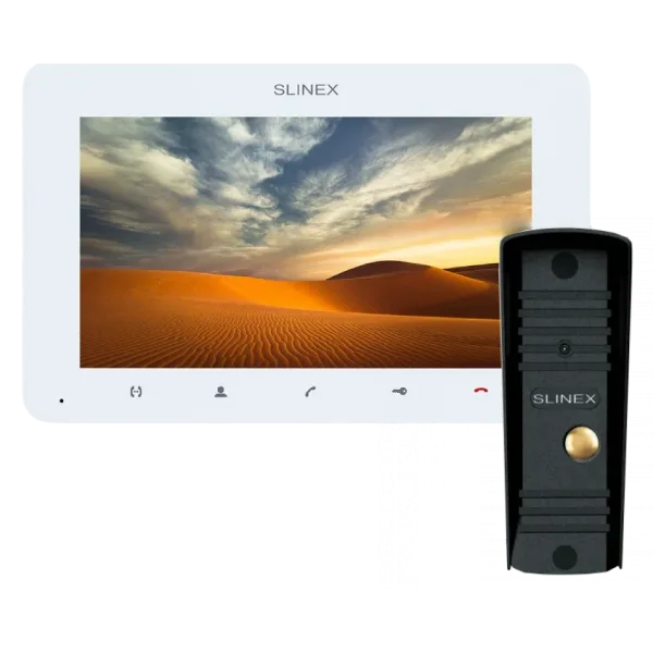 Комплект Slinex SM-07MHD білий + ML-16HD чорний