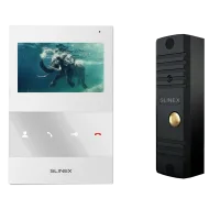Комплект відеодомофона Slinex SQ-04M(White) + ML-16НR(Black)