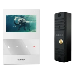 Комплект відеодомофона Slinex SQ-04M(White) + ML-16НR(Black)