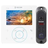 Комплект відеодомофона BCOM BD-480M White Kit