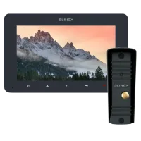 Комплект Slinex SM-07MHD графіт + панель ML-16HD чорний