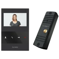 Комплект відеодомофону Slinex ML-16HD(Black)+SQ-04M(Black)