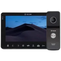 Комплект відеодомофона BCOM BD-780FHD Black Kit