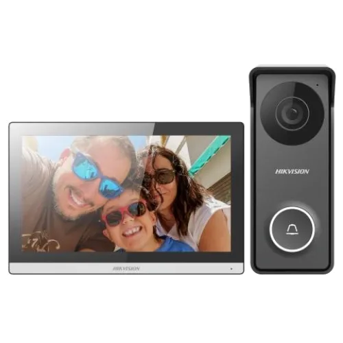 Комплект відеодомофона Hikvision DS-KIS313-P(B)
