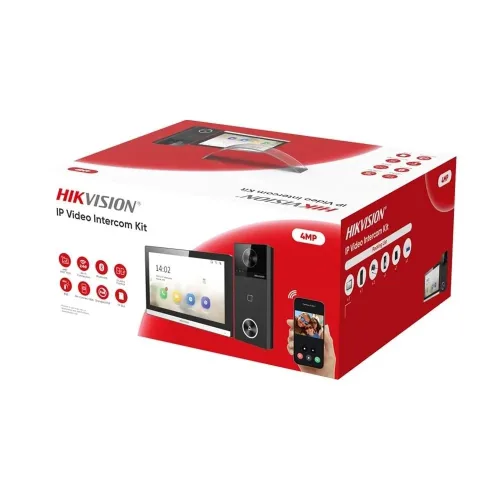 Комплект IP-відеодомофона Hikvsion DS-KIS610-P