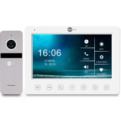 Комплект відеодомофона Neolight KAPPA HD KIT Silver