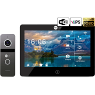 Комплект відеодомофона Neolight MEZZO HD WF Black/SOLO FHD Graphite