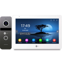 Комплект відеодомофона NeoLight MEZZO Hybrid HD KIT Graphite
