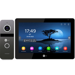 Комплект відеодомофона NeoLight MEZZO Hybrid HD Kit B/Graphite