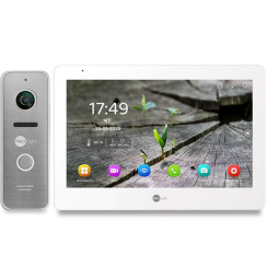 Комплект відеодомофона Neolight MEZZO Hybrid HD KIT SilverP