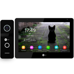 Комплект відеодомофона Neolight MEZZO Hybrid IP KIT B/Black