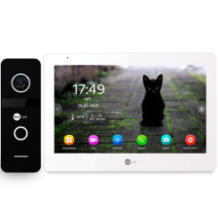 Комплект відеодомофона Neolight MEZZO Hybrid IP KIT Black