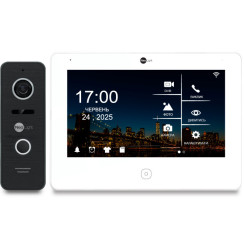 Комплект відеодомофона Neolight NeoKIT HD Pro WF Black