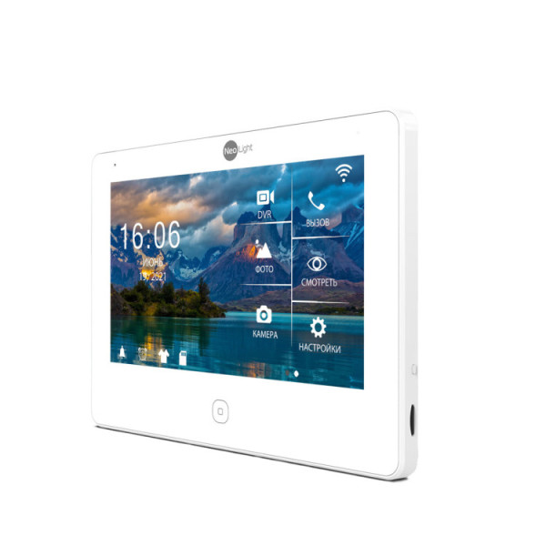 Комплект відеодомофона Neolight NeoKIT HD Pro WF Black