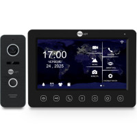 Комплект відеодомофона Neolight NeoKIT HD WF B/Black