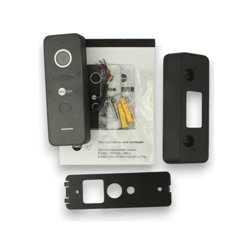 Комплект відеодомофона Neolight NeoKIT HD Pro WF Black