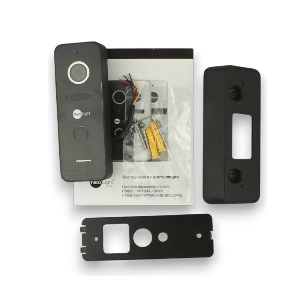 Комплект відеодомофона Neolight NeoKIT HD Pro WF Black