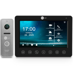 Комплект відеодомофона Neolight NeoKIT HD WF B/SilverP